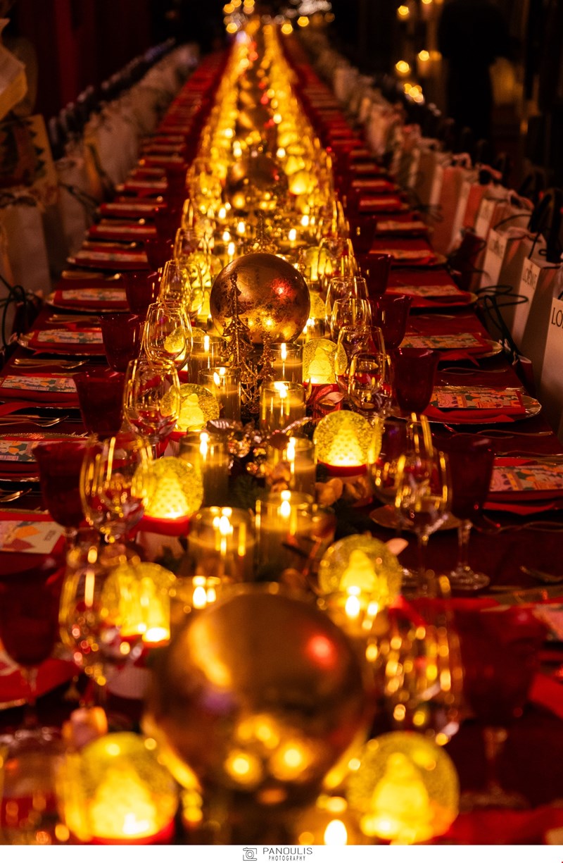 attica private festive dinner