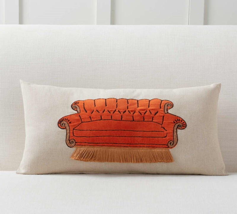 pottery-barn-friends-orange-couch-pillow