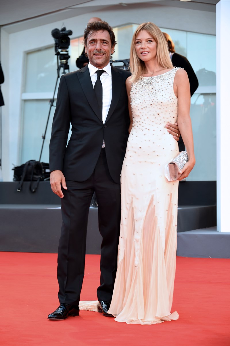 Adriano Giannini and Gaia Trussardi