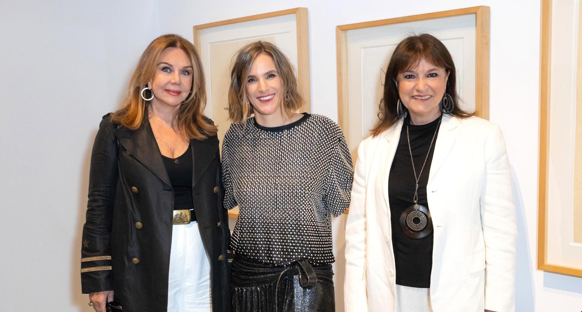 Η Ευγενία Νιάρχου με την Bianca Brandolini σε εικαστικό event - εικόνα 4