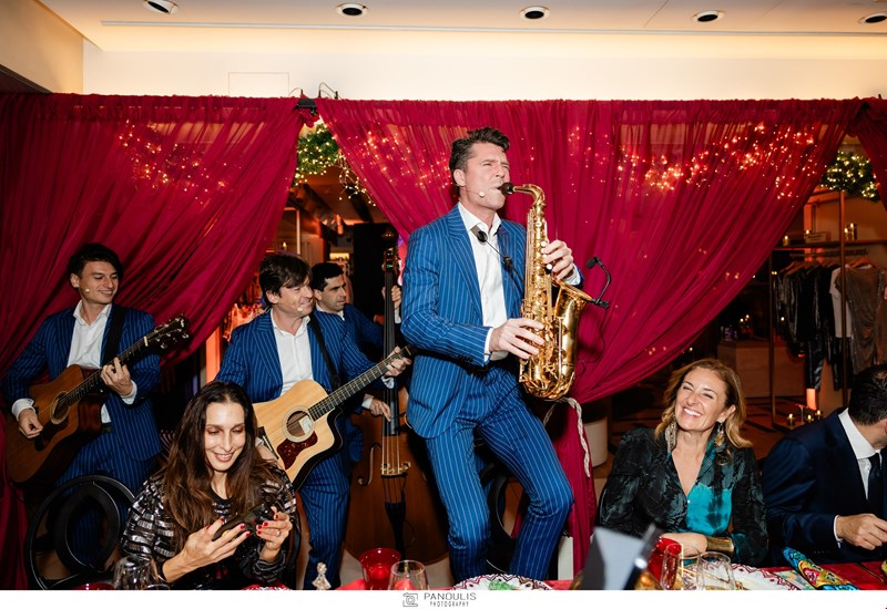 attica private festive dinner