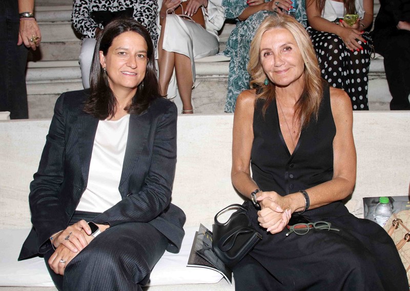 Νίκη Κεραμέως και Μαρέβα Γκραμπόφσκι Μητσοτάκη