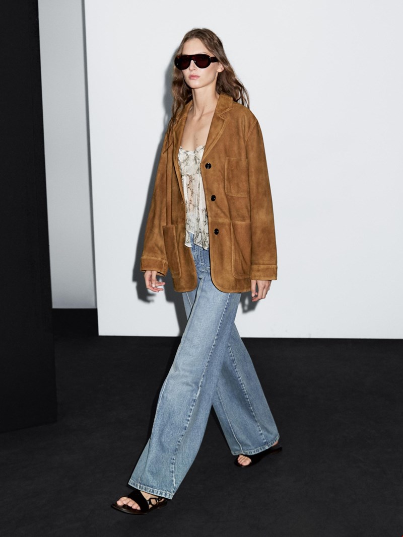 suede blazer