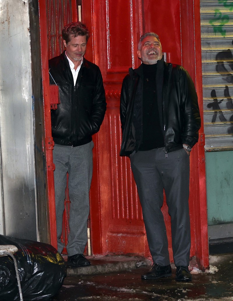 Brad Pitt George Clooney