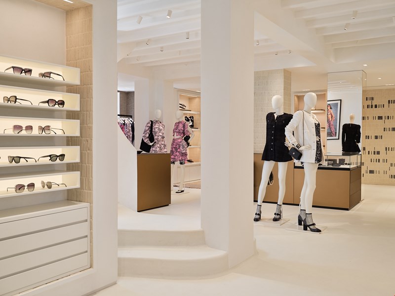 seasonal boutique Chanel Μύκονος