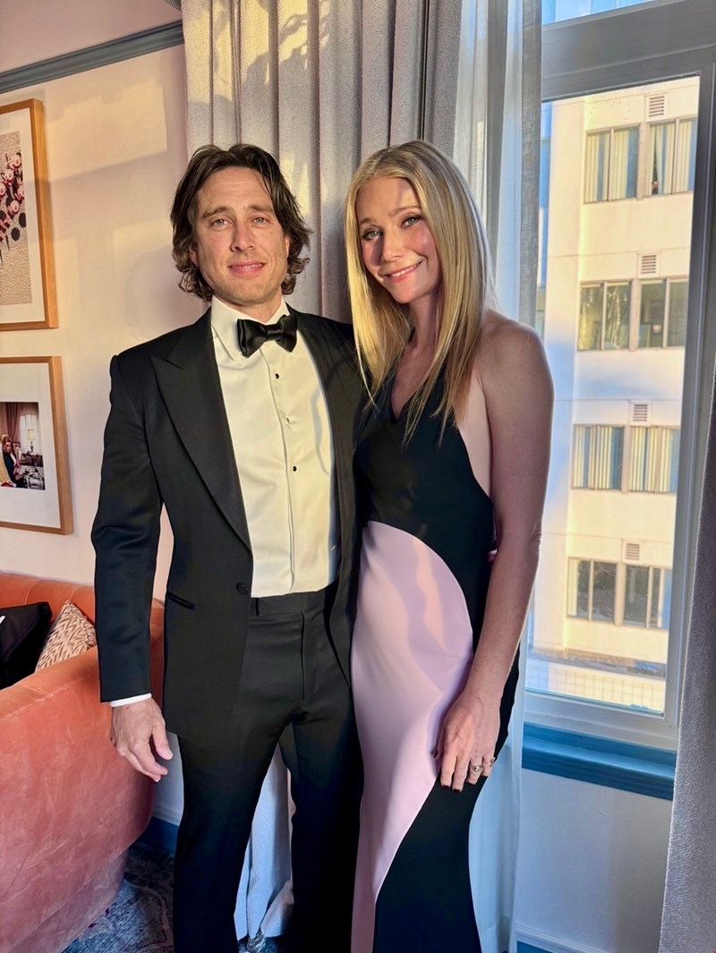 Ο Brad Falchuk και η Gwyneth Paltrow