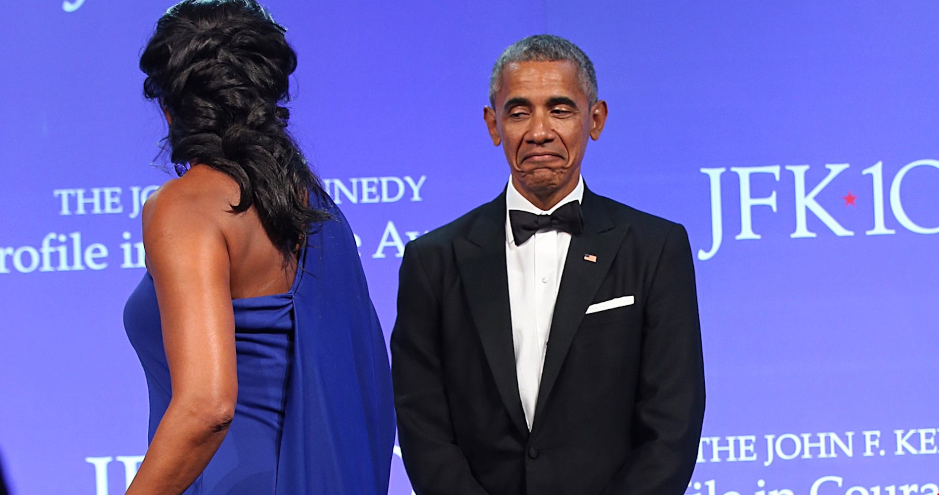 Barack και Michelle Obama ποζάρουν μαζί μετά από καιρό - εικόνα 1