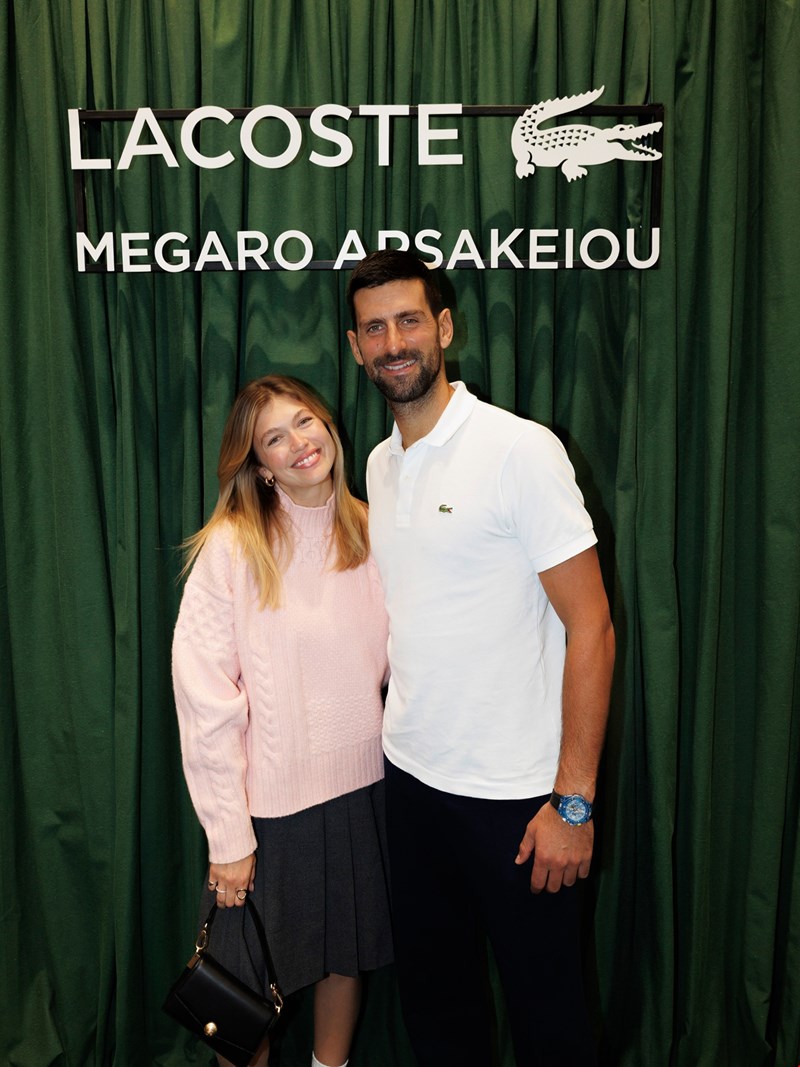Novak Djokovic και Κλέλια Ανδριολάτου