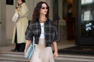 Η Βίκυ Καγιά με bermuda shorts | Πώς θα φορέσεις αυτό το κολακευτικό bottom - εικόνα 2