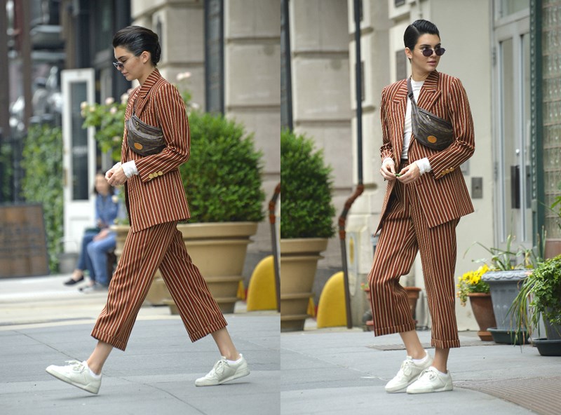 Kendall Jenner: Φορά το total white στην πιο ανοιξιάτικη παραλλαγή του!