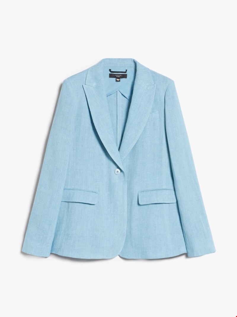 Linen canvas blazer, Max Mara