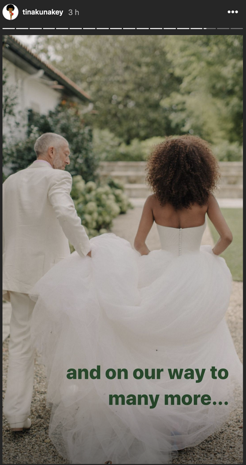 Vincent Cassel Tina Kunakey