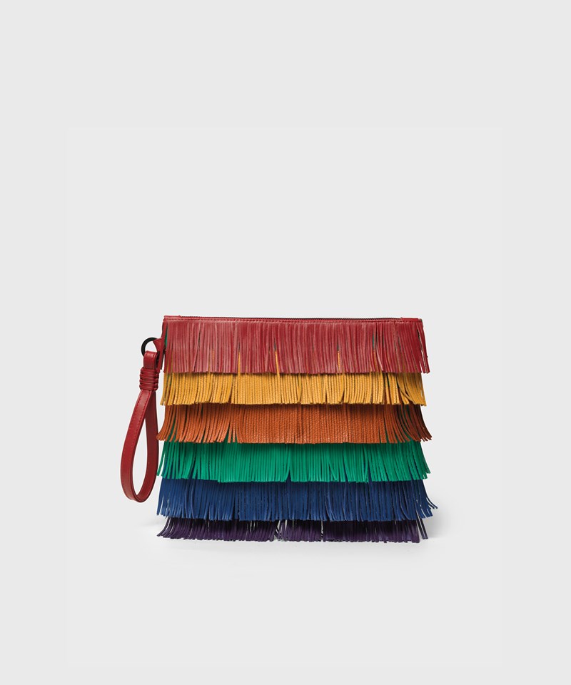 Fringe pochette Callista Crafts Pride June