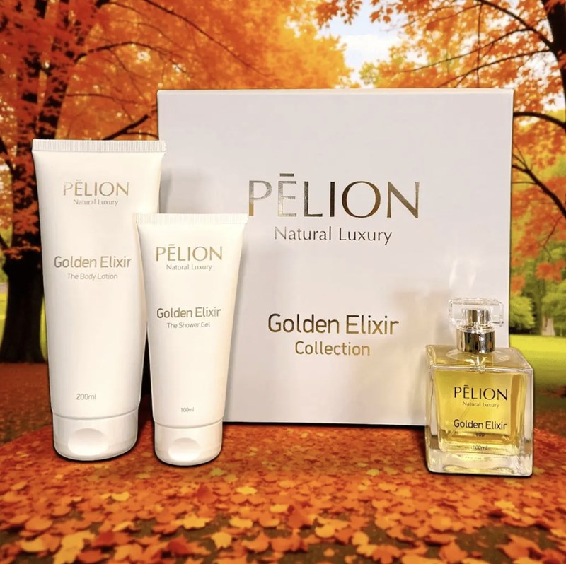 Golden Elixir PĒLION Natural Luxury