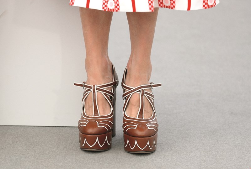 Miuccia Prada shoes