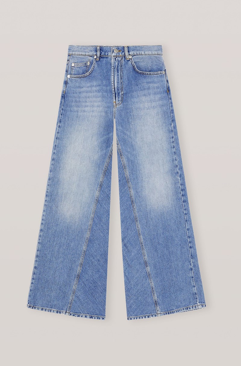 wide jeans, GANNI