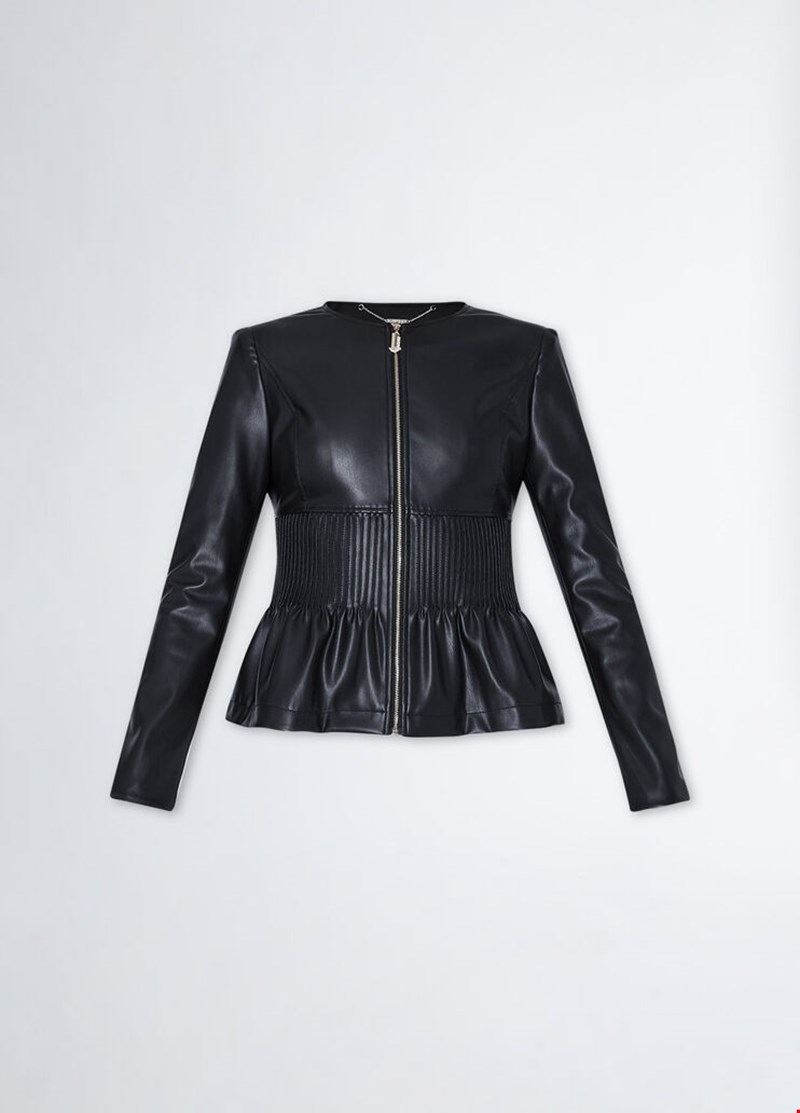 Faux Δερμάτινο Overshirt, Liu Jo