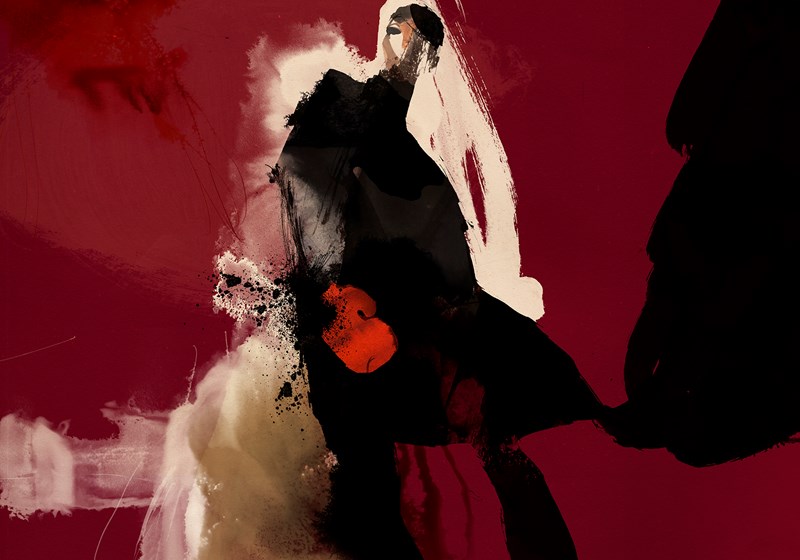 Γιάννης Στάνκογλου Fashion meets Art sketches