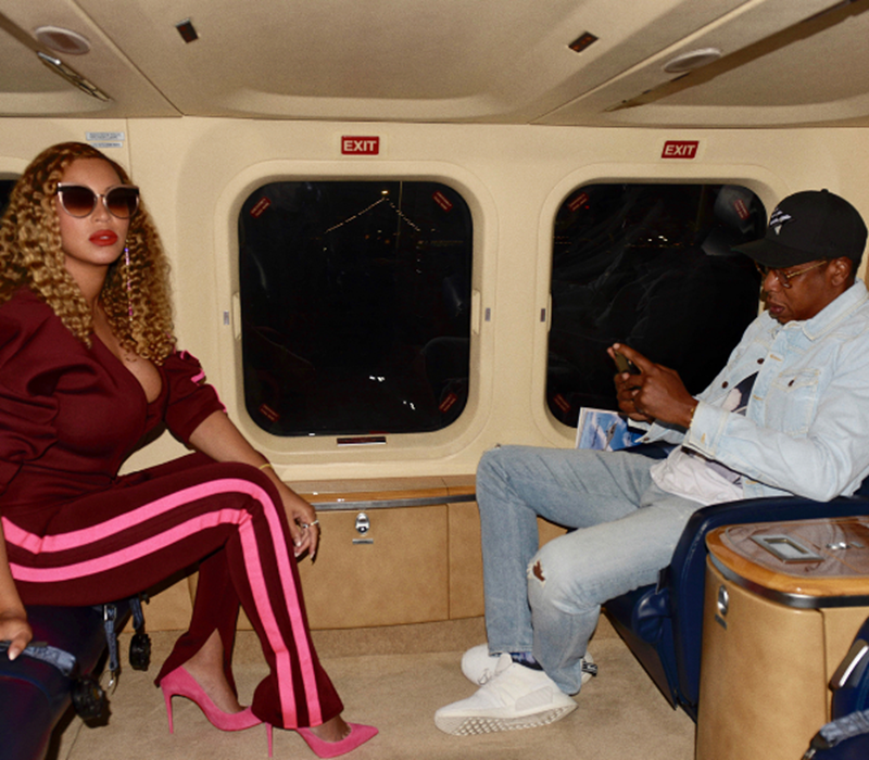 beyonce airplane