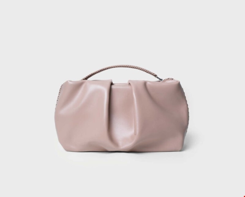 Pleated clutch Callista