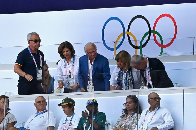 Η βασίλισσα Silva και ο βασιλιάς Carl Gustaf