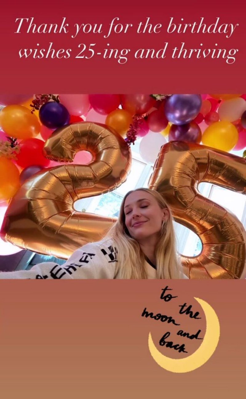 Sophie turner birthday