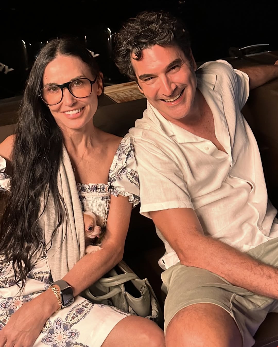 Demi Moore | Τα παιχνίδια στο χιόνι με τη 2χρονη εγγονή της - εικόνα 1