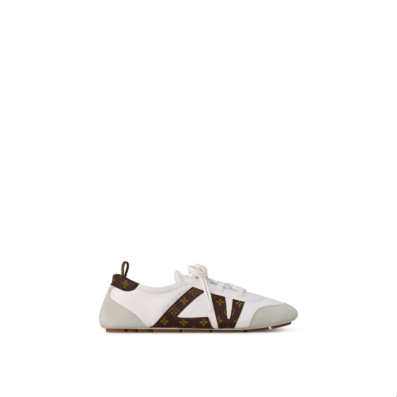 WHITE MIX MATERIALS LV SNEAKERINA