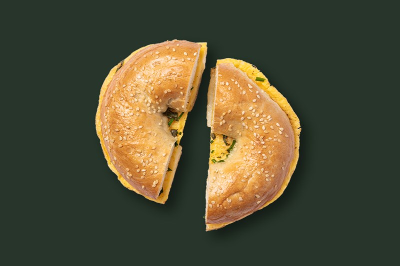 Starbucks All-day Breakfast Bagel