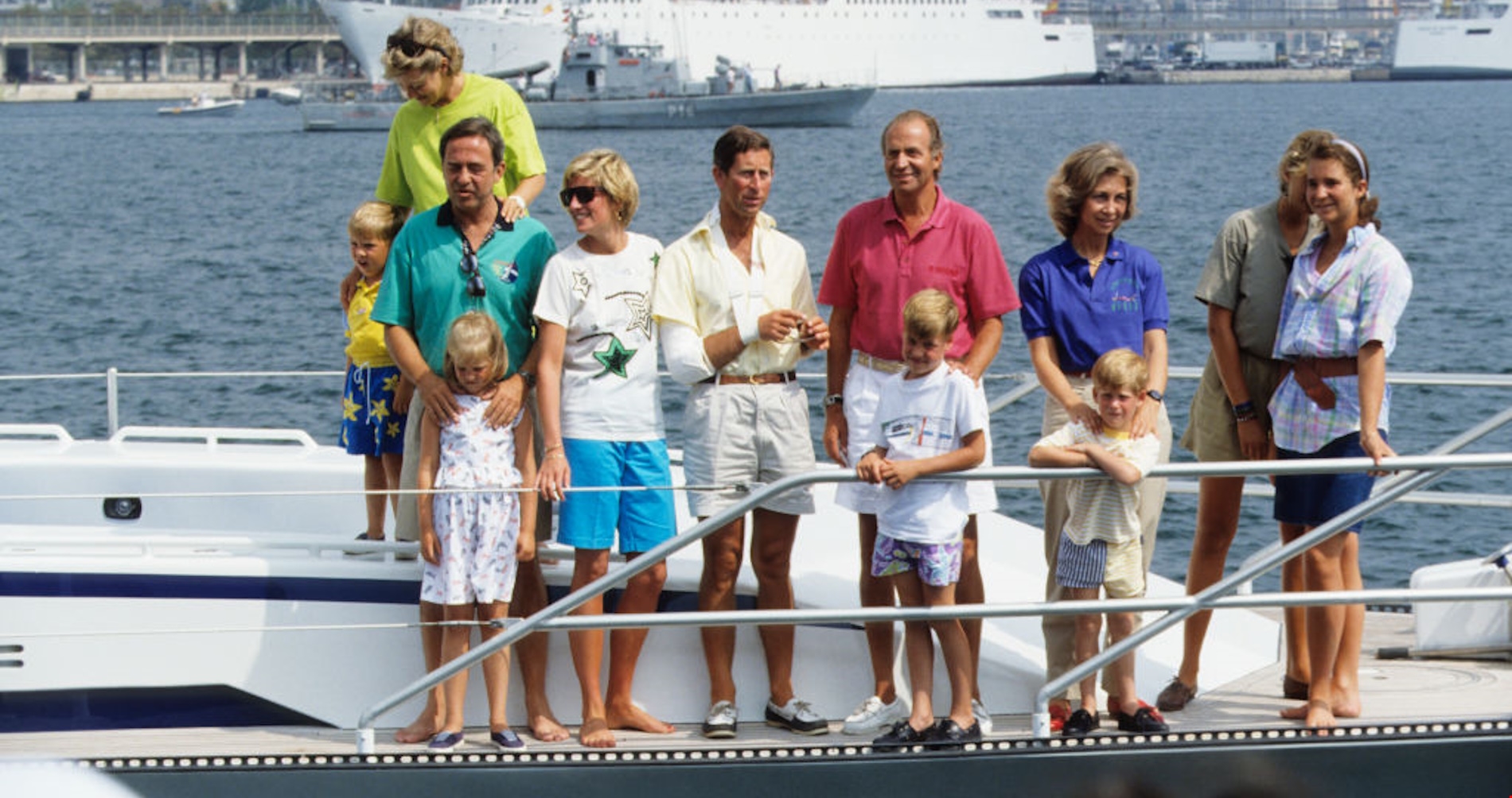 Φίλιππος Ντε Γκρες | Οι καλοκαιρινές διακοπές με την Diana και τους πρίγκιπες William και Harry τον Αύγουστο του 1990