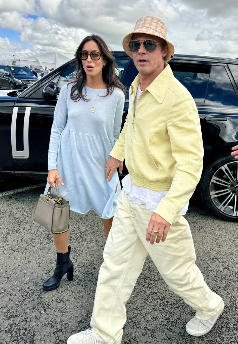Brad Pitt και and Girlfriend Ines de Ramon