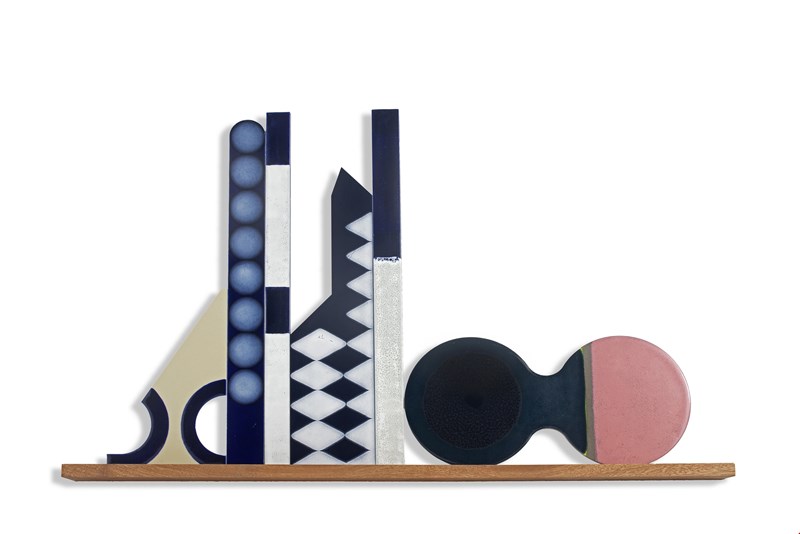 Lubna Chowdhary, Certain Times XII, 2019, κεραμικό, 62 x 75 εκ.