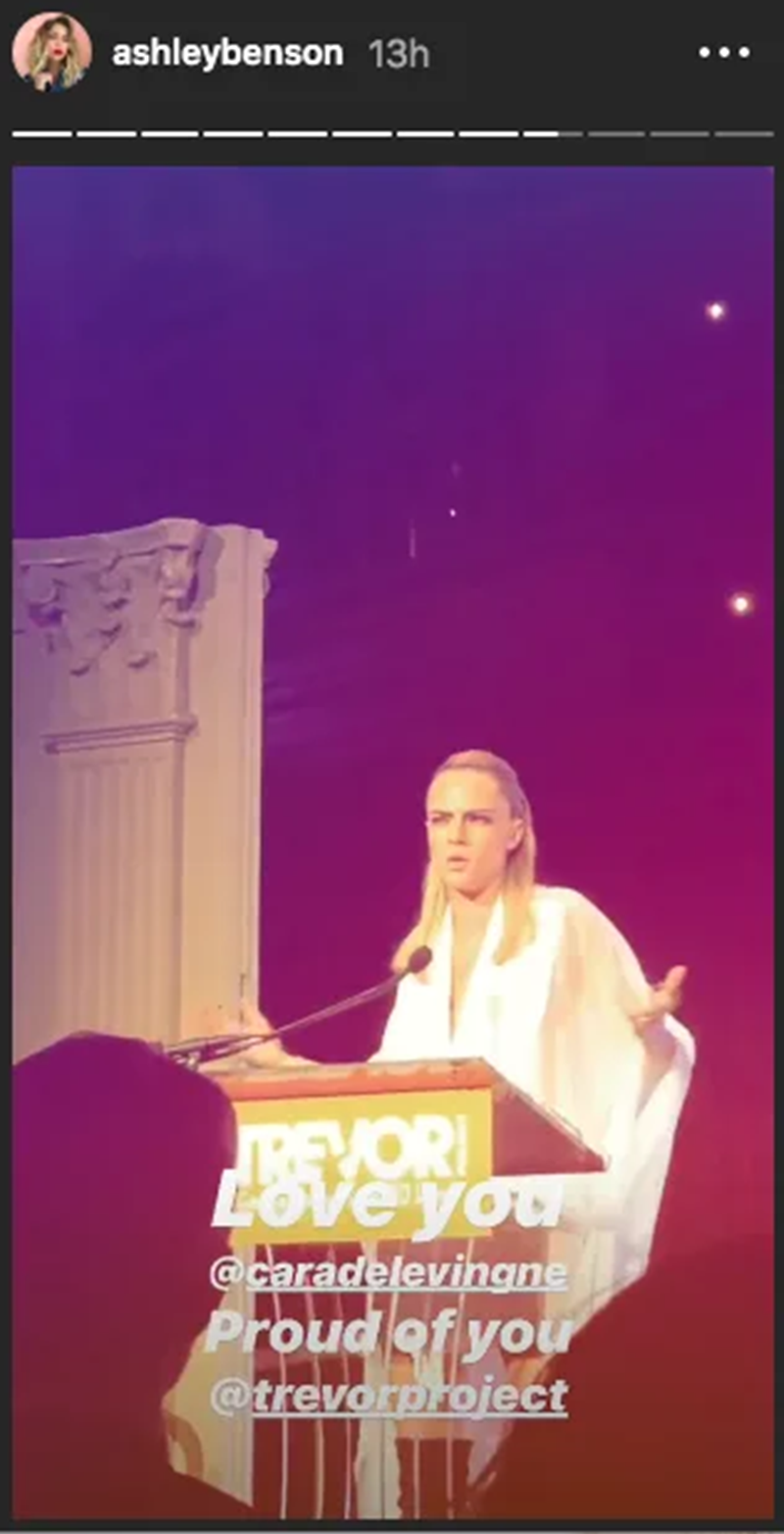 ashley benson instagram story