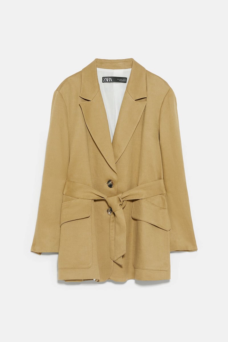 μπλέιζερ με ζώνη, ZARA