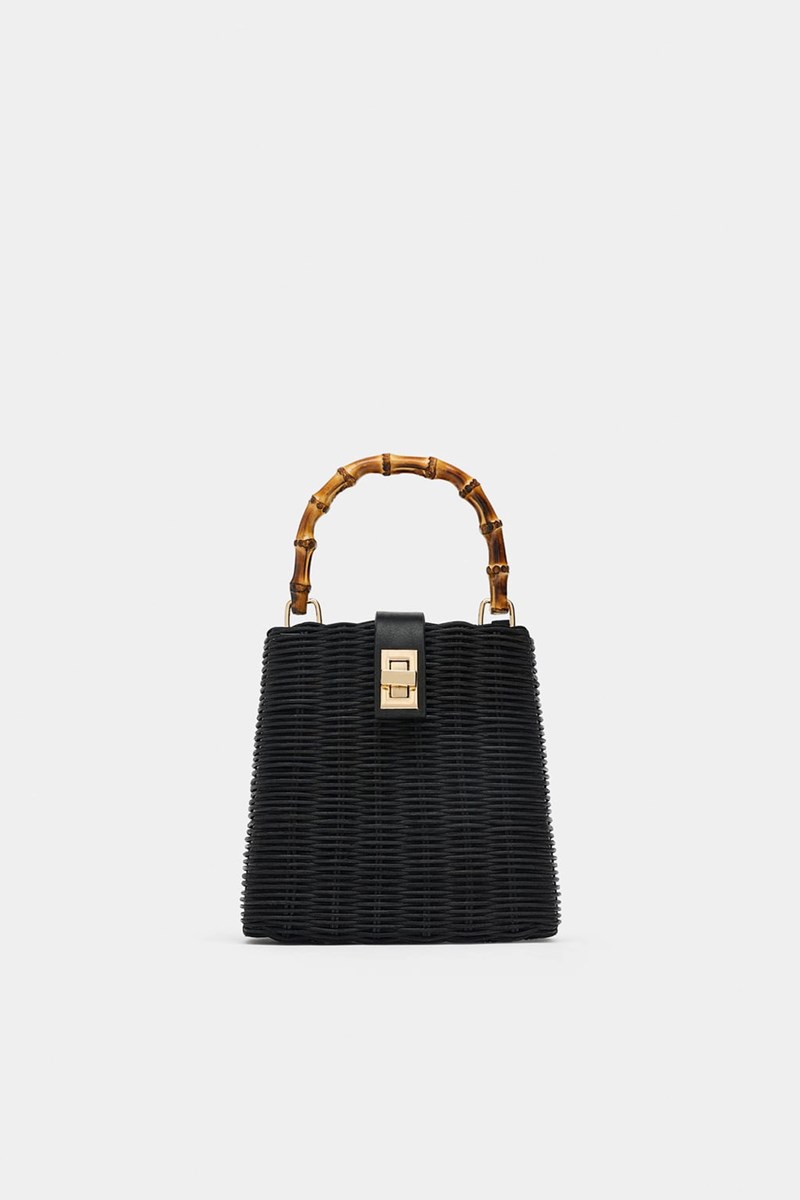 πλεκτό τσαντάκι, Zara