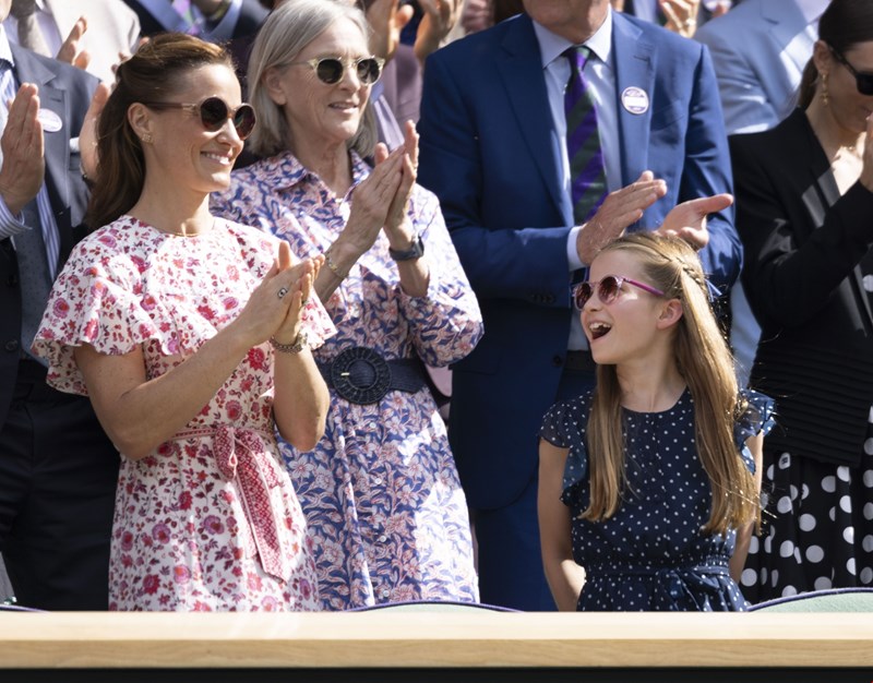 Pippa Middleton και πριγκίπισσα Charlotte