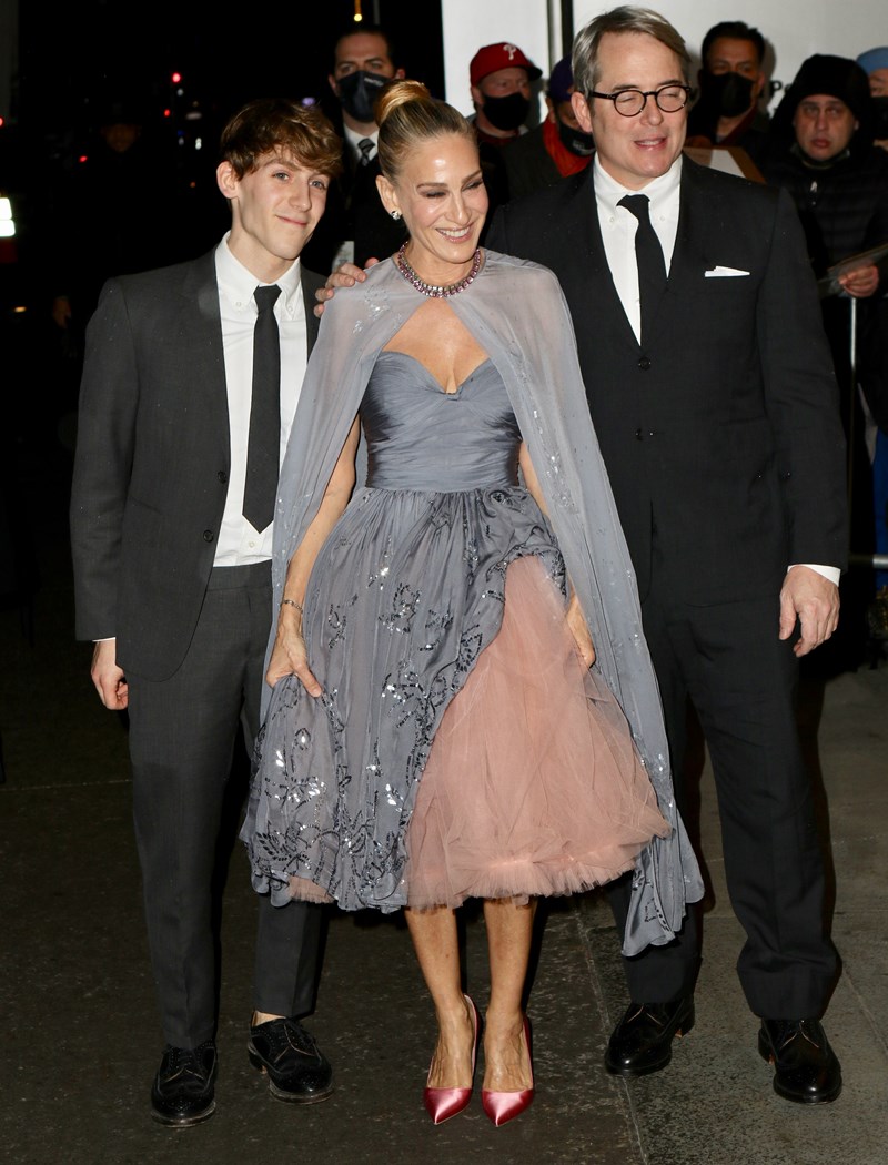 Sarah Jessica Parker, James Wilkie Broderick, Matthew Broderick