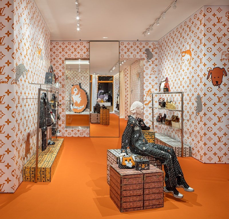 pop up louis vuitton