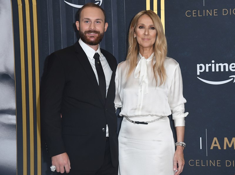Celine Dion με τον γιο της