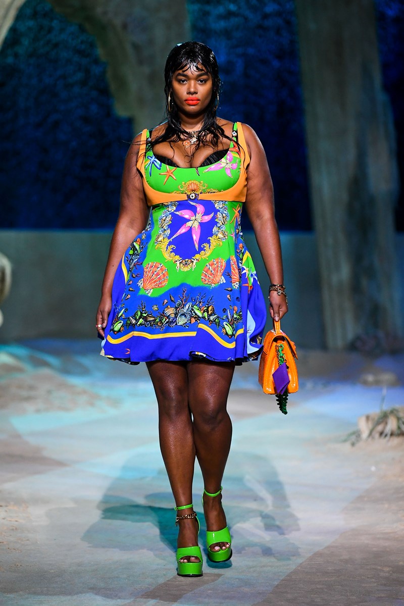 Precious Lee Versace S/S 2021