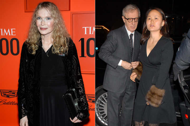 Mia Farrow - Woody Allen - Soon-Yi Previn