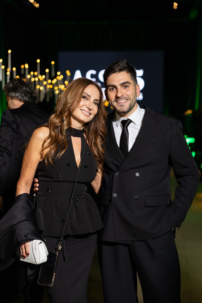 Η ιδρύτρια και Creative Director της ACCESS Fashion κα. Κατερίνα Κίτσου και ο Business Leader κ. Κωνσταντίνος Ζαχαριάδης