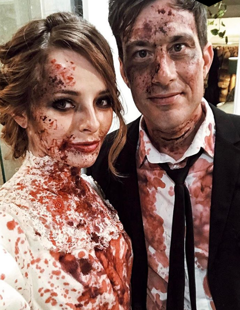 halloween γαμος
