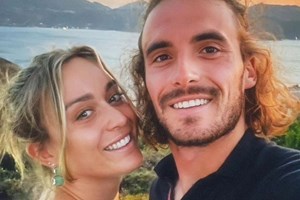 Paula Badosa | Γενέθλια στην αγκαλιά του Στέφανου Τσιτσιπά - Η εντυπωσιακή τούρτα - εικόνα 1