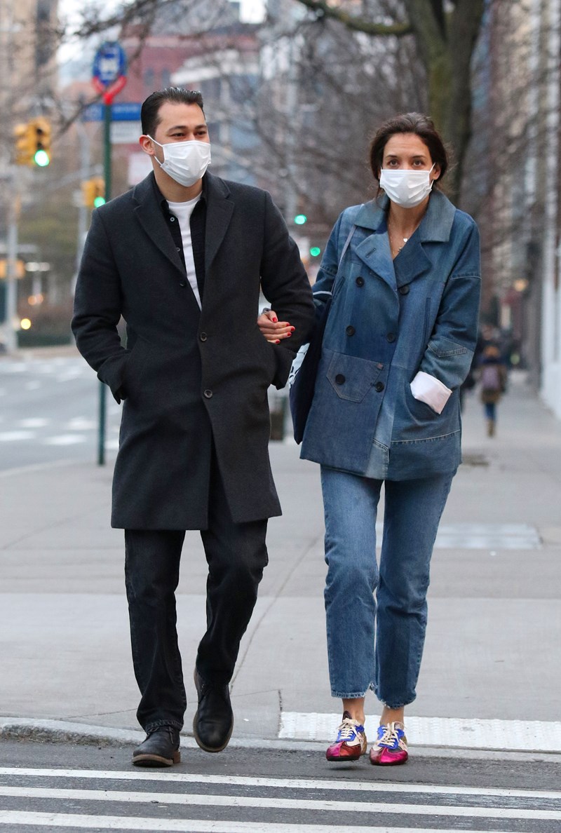 Katie Holmes and Emilio Vitolo
