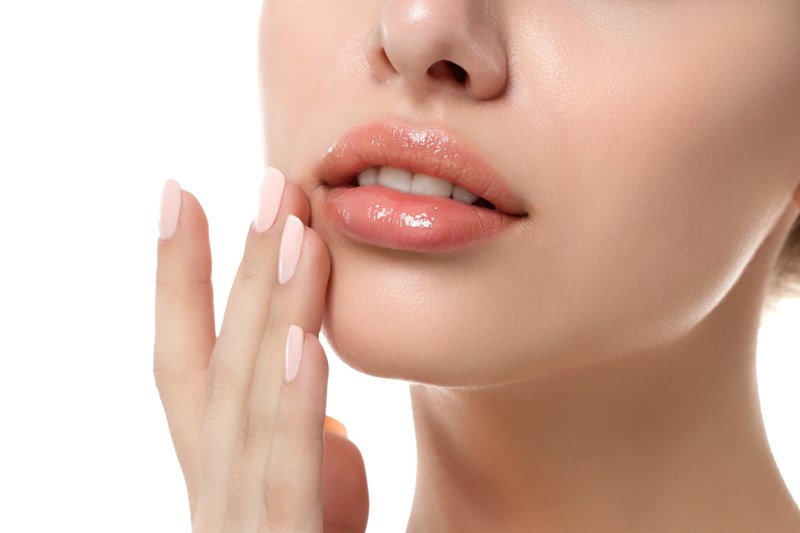 glass lips