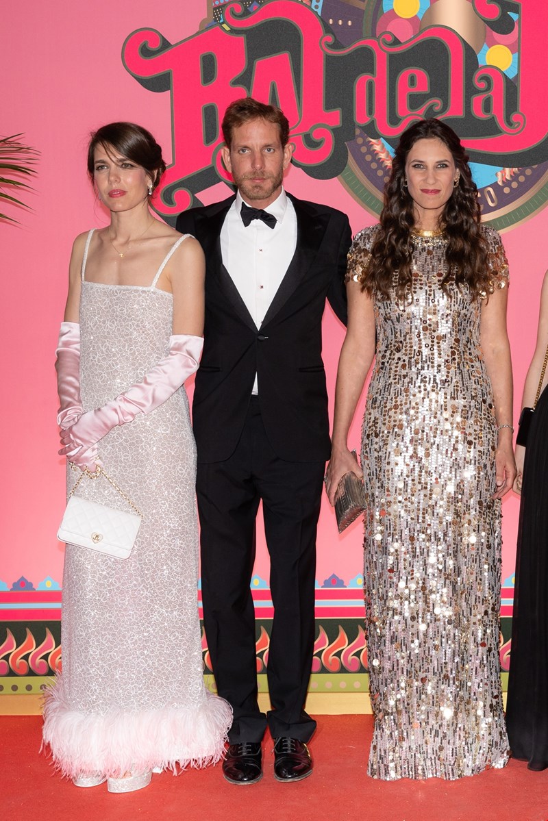 Charlotte Casiraghi, Andrea Casiraghi and Tatiana Santo Domingo