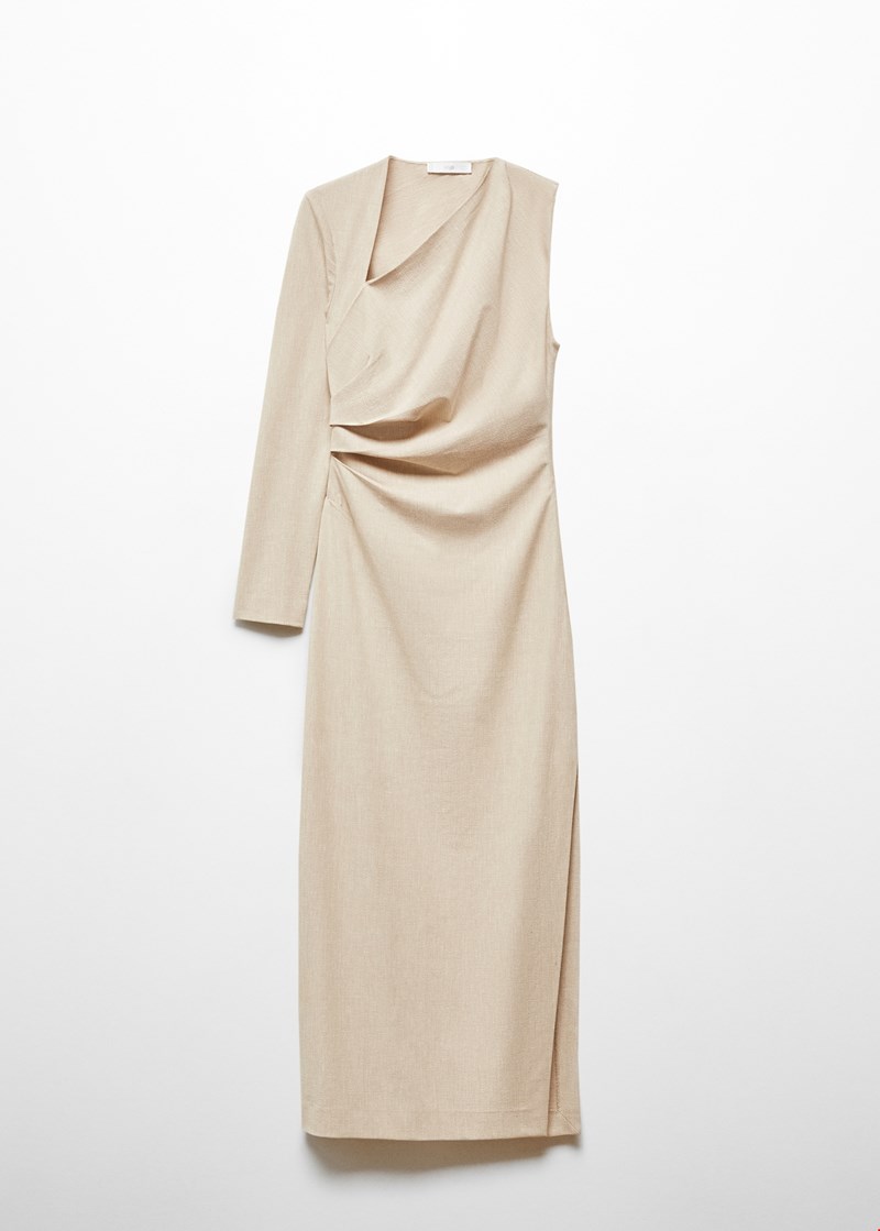 Mango asymmetric dress