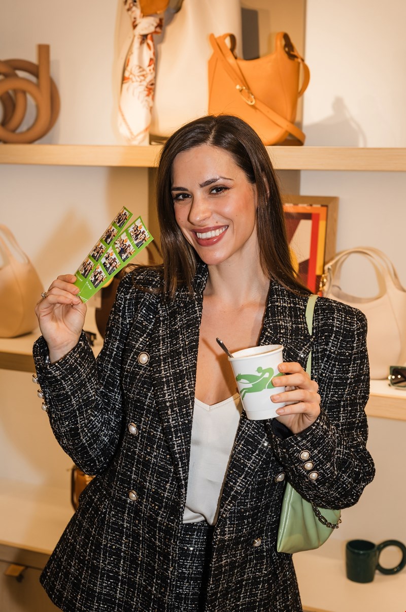 Ιζαμπέλλα Fulop ΠΑΡΟΥΣΙΑΣΗ ΣΥΛΛΟΓΗ Cocooning On Ice LONGCHAMP