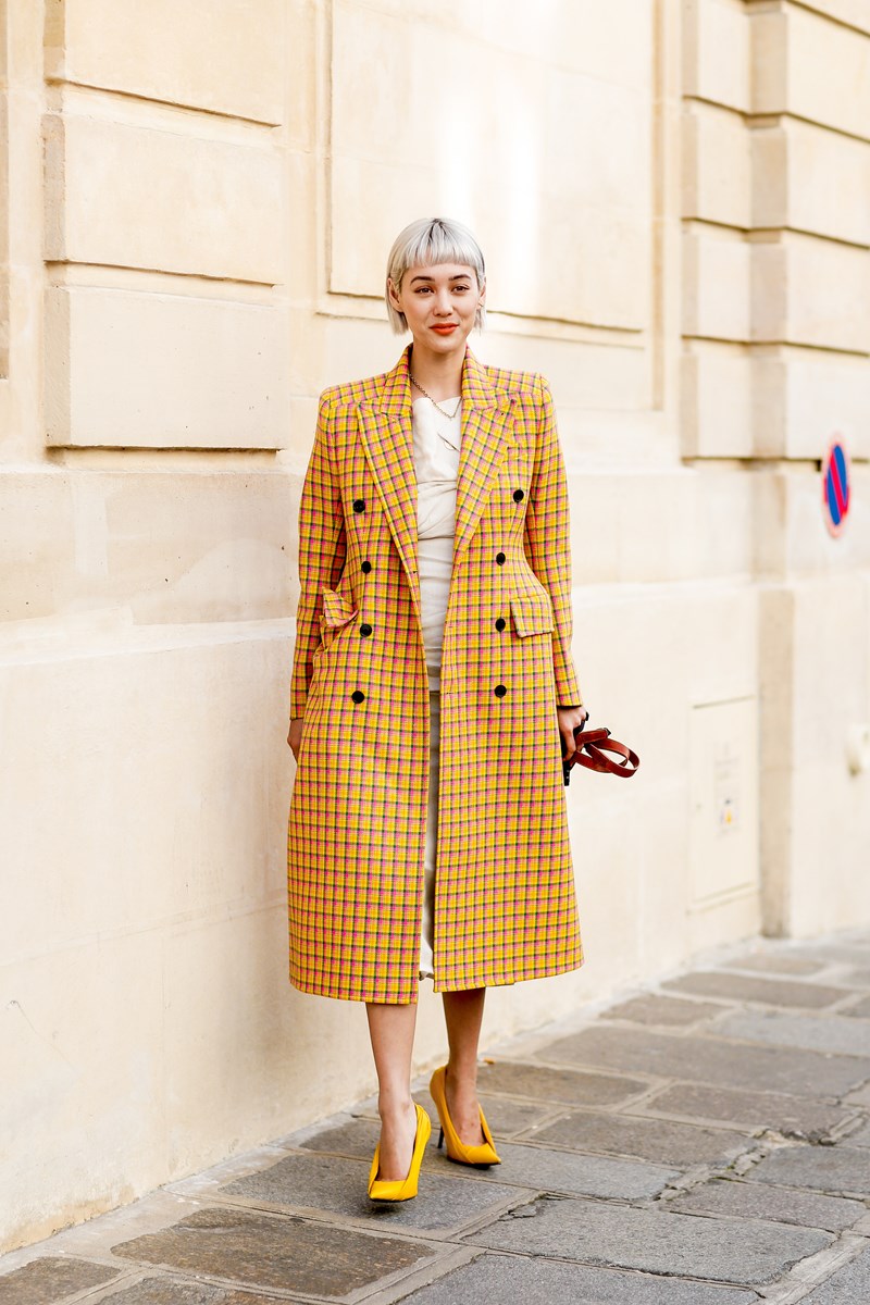 coat street style pfw
